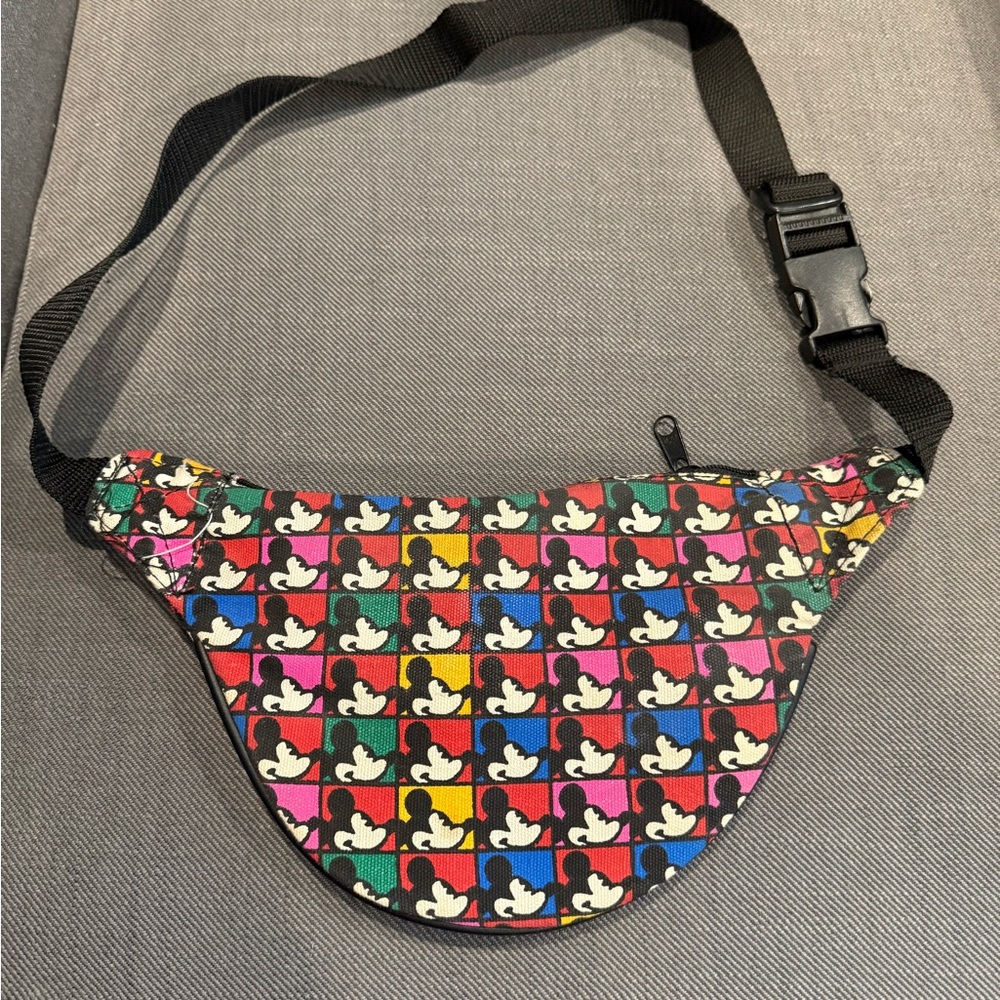 Colorful Vintage Mickey Mouse Fanny Pack